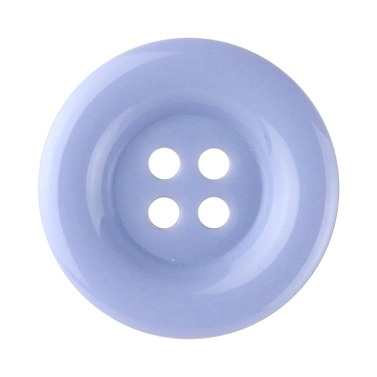 Button - カラーボタン ラウンド 4つ穴 20mm ラベンダー 【3個入り】