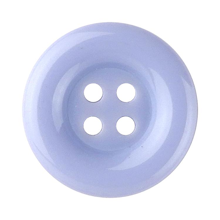 乐天商城 - カラーボタン ラウンド 4つ穴 13mm ラベンダー 【6個入り】