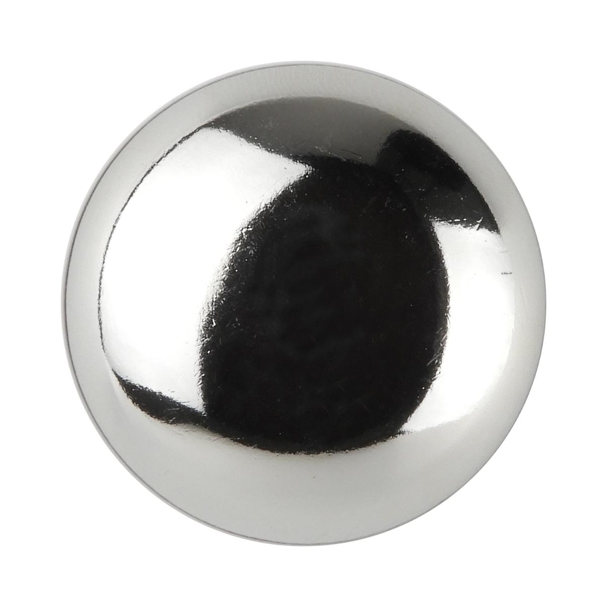 メタル調ボタン 天丸 足つき 25mm S 【1個入り】