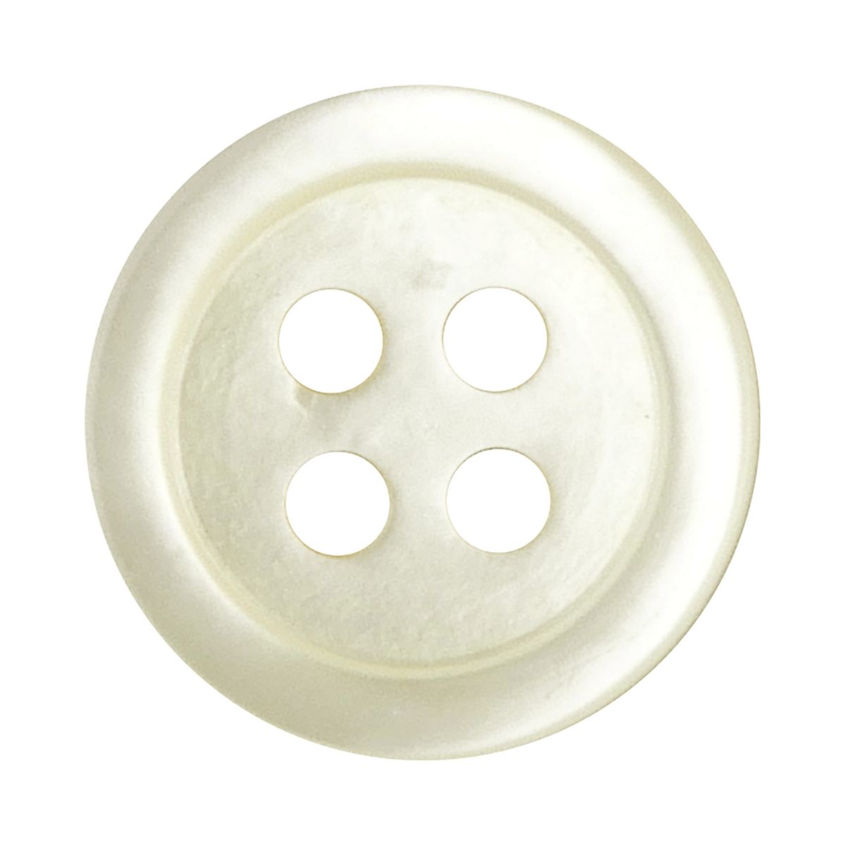 貝ボタン 4つ穴 11.5mm 高瀬貝 【6個入り】