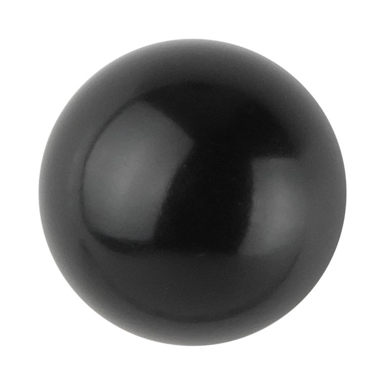 乐天商城 - 目玉ボタン 山高型 足つき 13mm 黒 【7個入り】