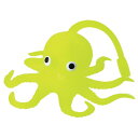 ぷにゅぷにゅタコヨーヨー イエロー