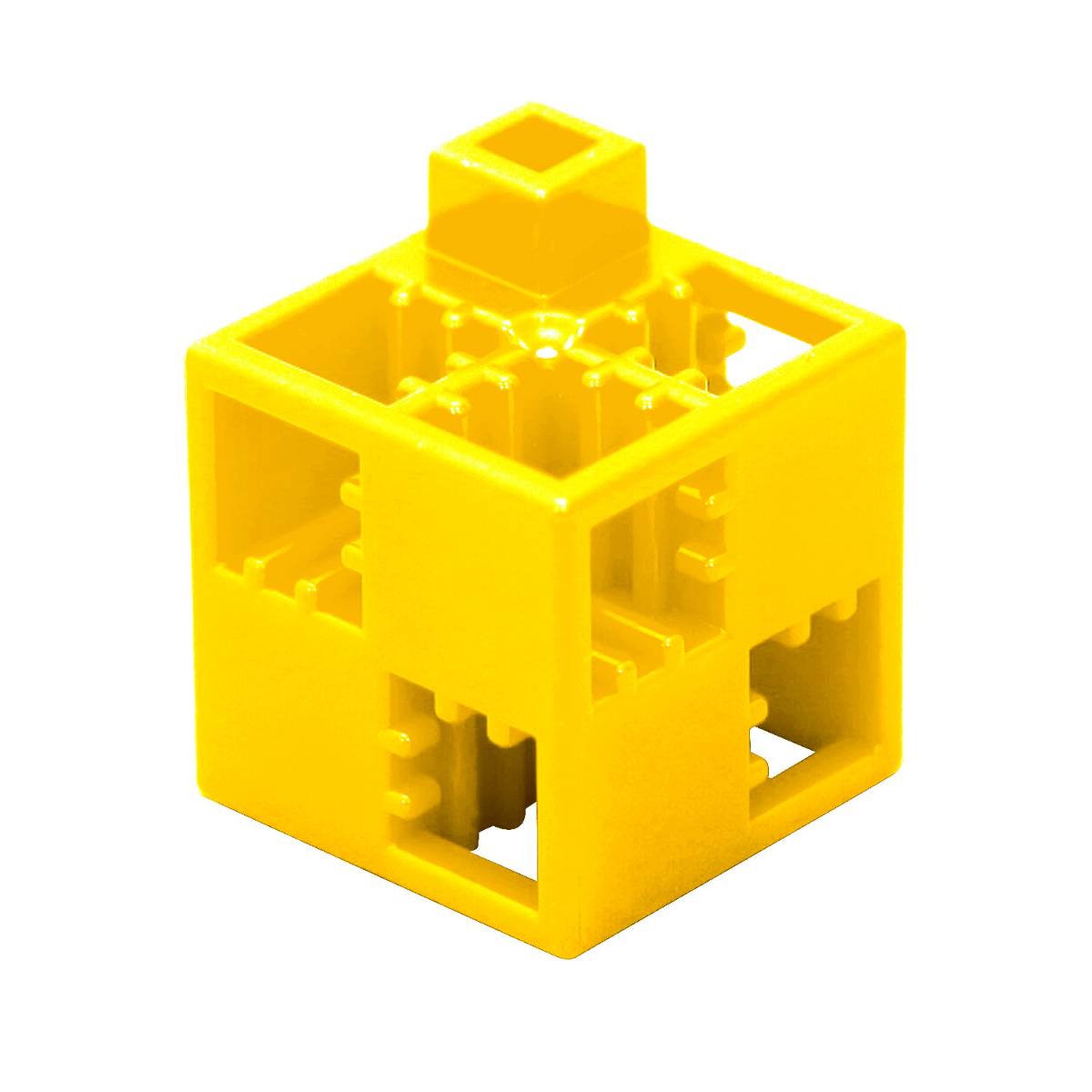 手芸問屋ウイングスのArtecブロック 基本四角 100P 黄｜アングル3