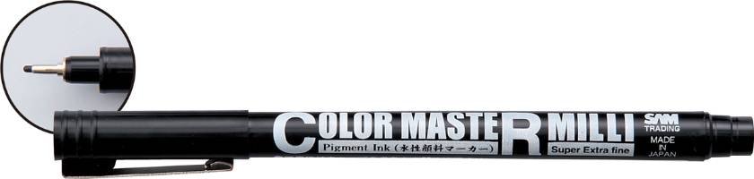 S.M カラーマスター ミリ 0.3mm BK