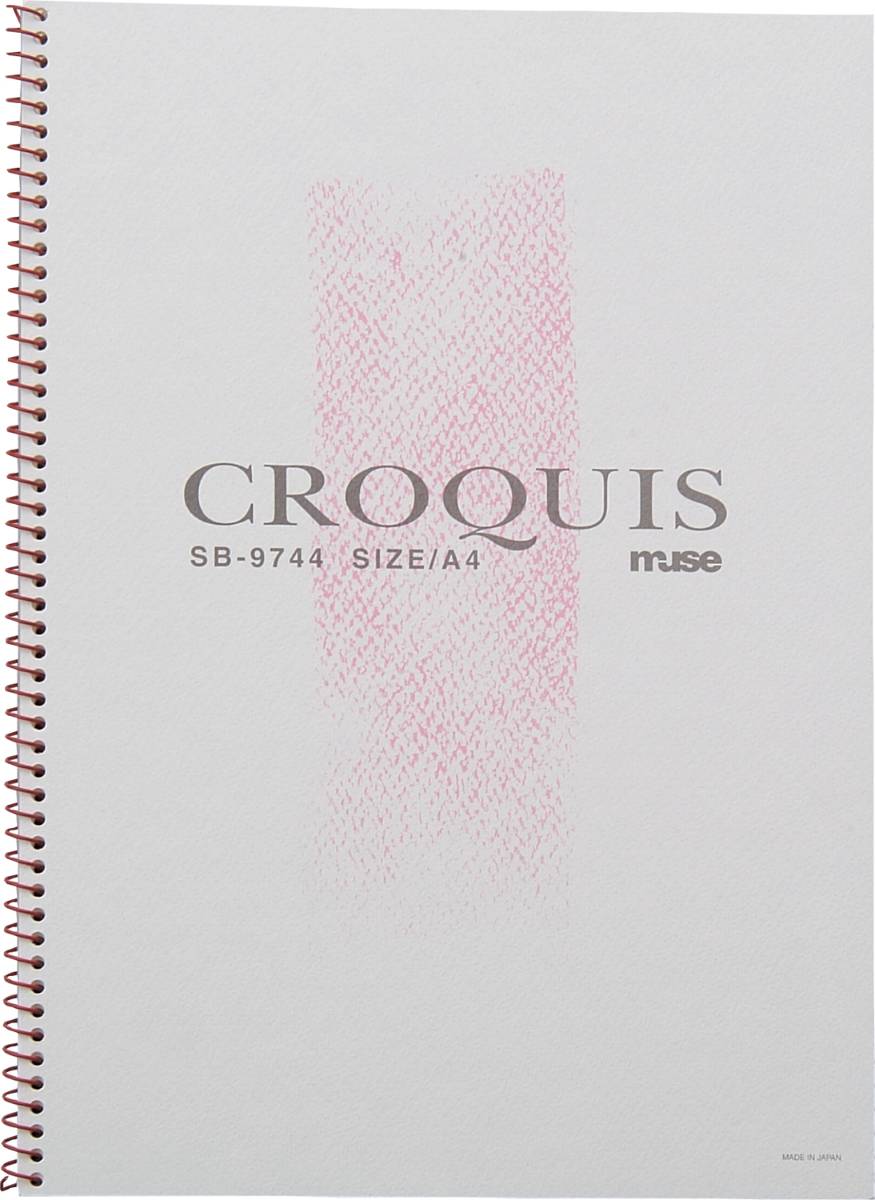 Mu クロッキー用紙 B4 SB-9754 レッド