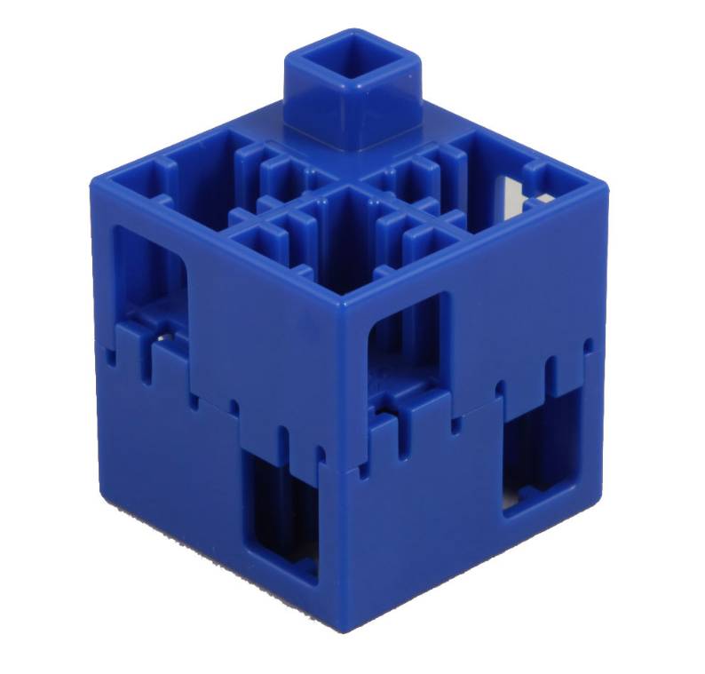 J・ArtecLブロック 四角 100ピース 青