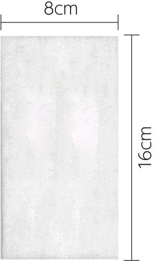 手芸問屋ウイングスのリーダーカット綿100g（8cm×16cm）｜アングル2