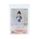 ドール用お洋服キット ニットセットアップグレー