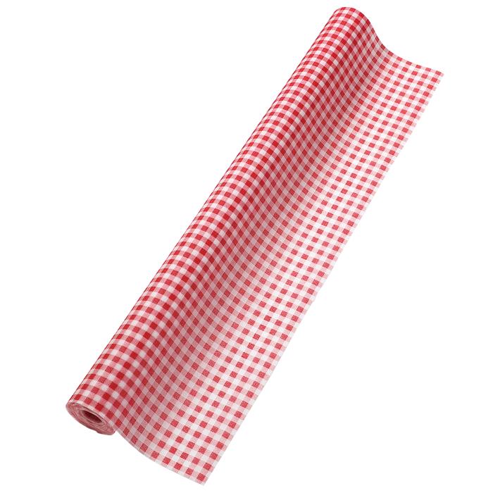 乐天商城 - 不織布/ふしょくふ 生地/布/シート ギンガムチェック 赤 1mカット(95cm幅)