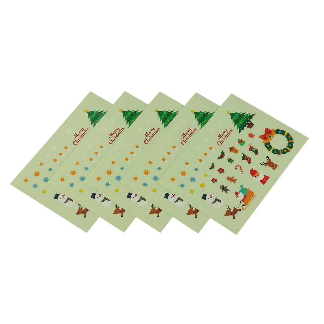 クリスマスシール 5枚組