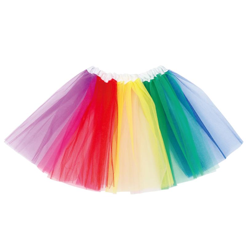 フリフリスカートレインボー