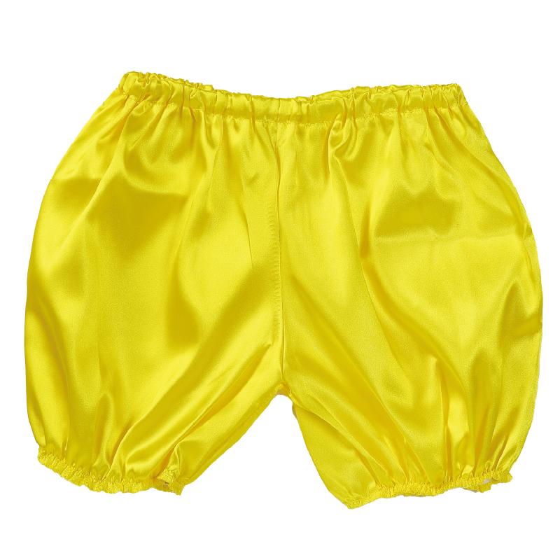 ソフトサテン かぼちゃパンツ Jサイズ 黄