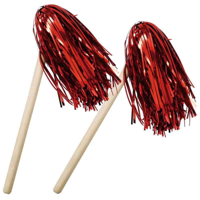 民舞カチカチ棒2本組 赤