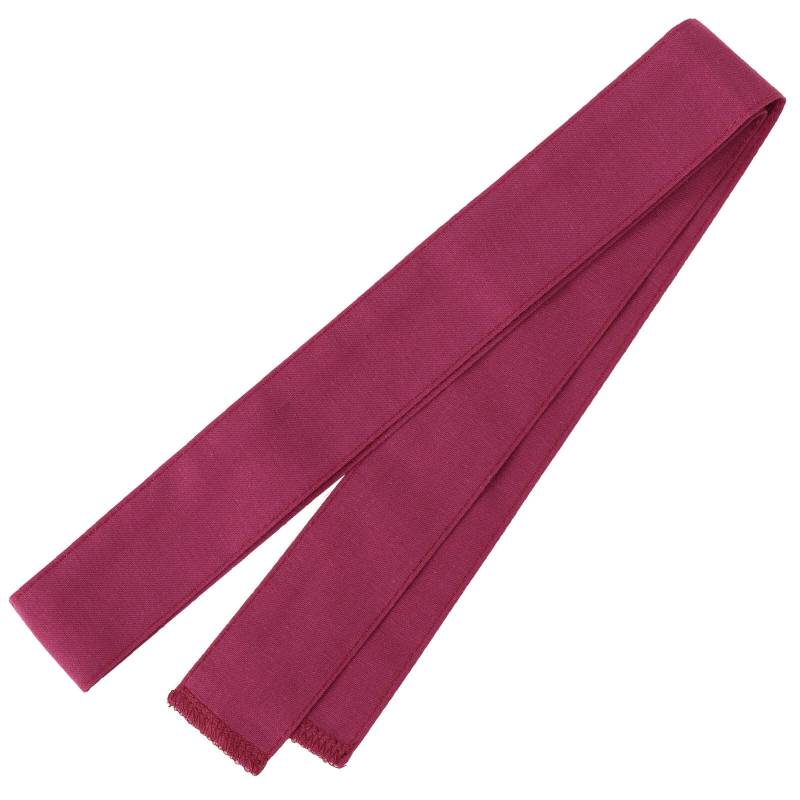 カラーはちまき えんじ