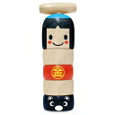 金太郎だるま落し(木製玩具)