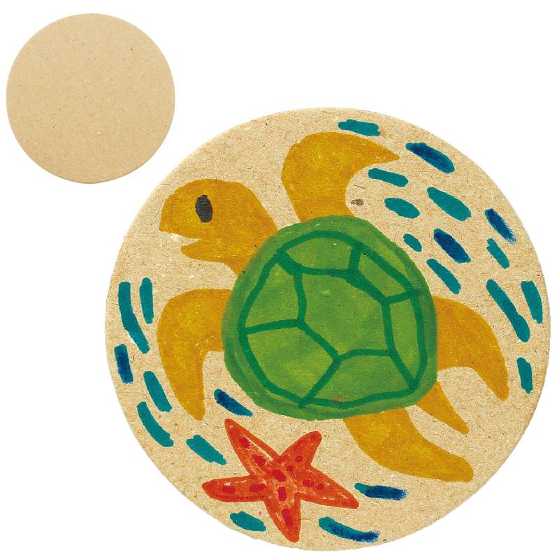 乐天商城 - お絵描き 廃ボール紙コースター