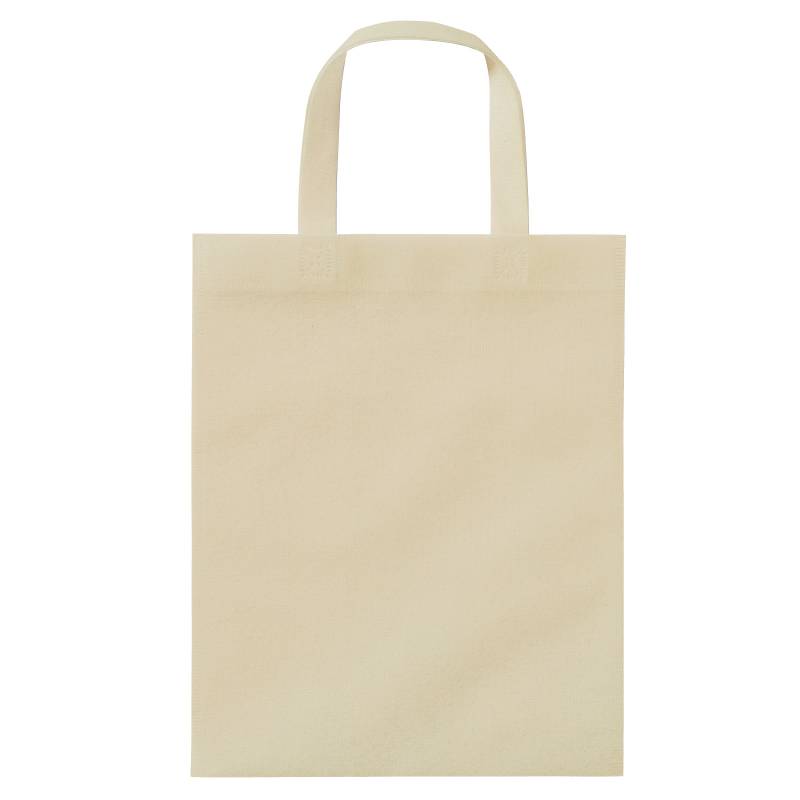 不織布バッグ A4 フラット ミルキーベージュ