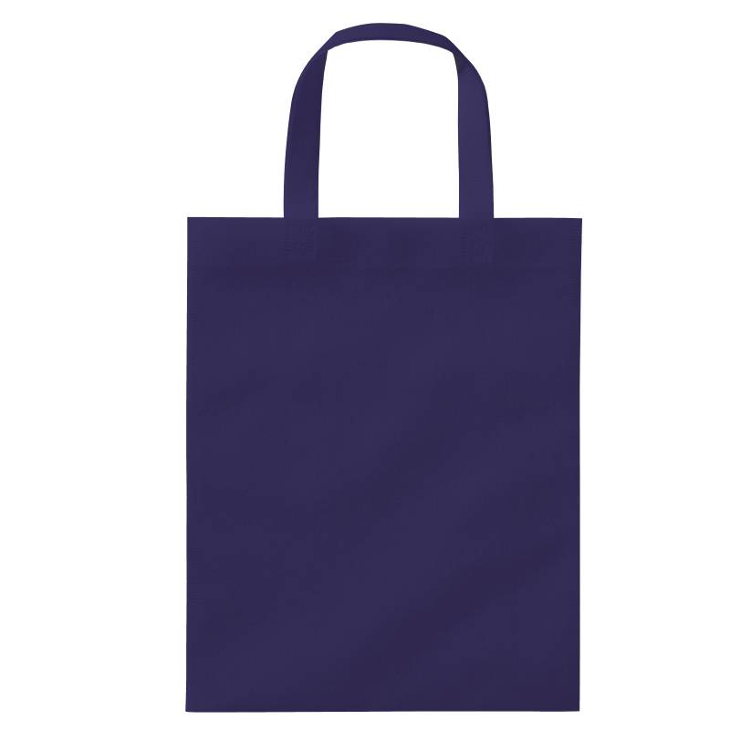 不織布バッグ A4 フラット ネイビー