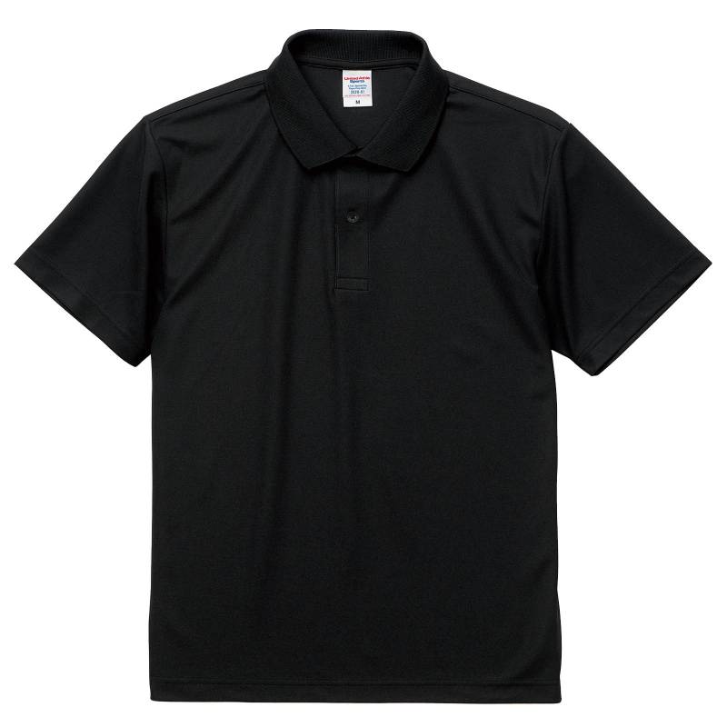 乐天商城 - ドライ カノコ ポロシャツ ブラック L
