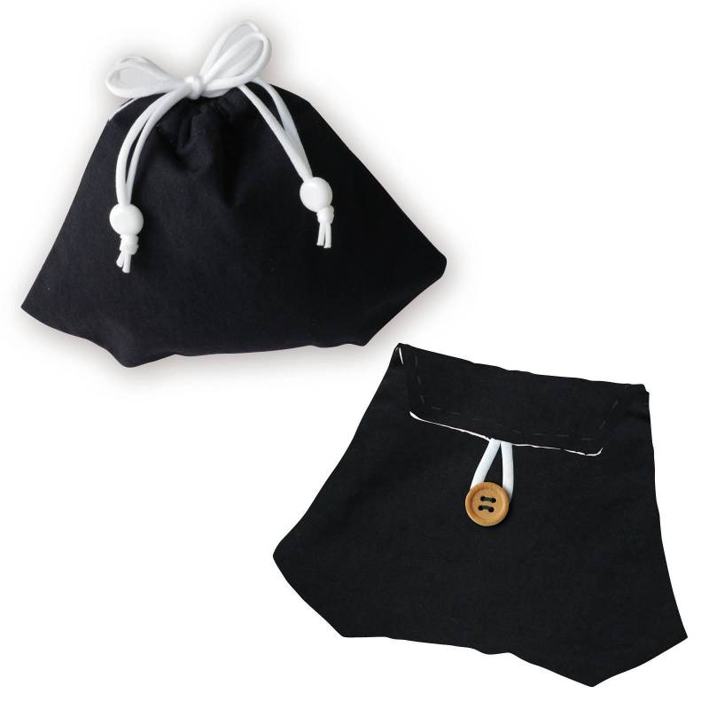 乐天商城 - 手作りポーチ・巾着キット ブラック