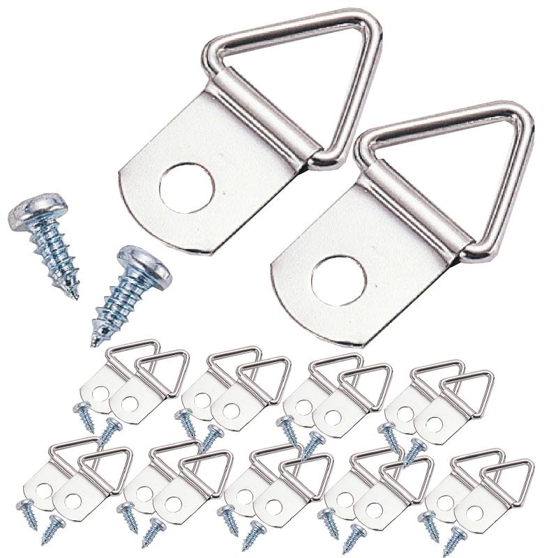 乐天商城 - 吊り金具（木ネジ付） 2ケ入 10組