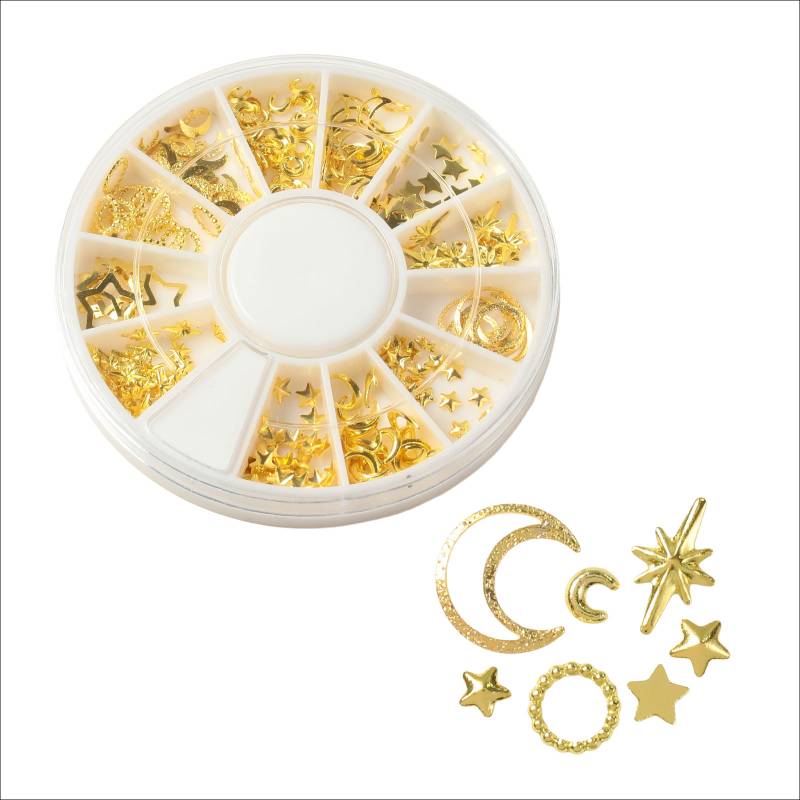 メタルパーツセット ゴールド12種