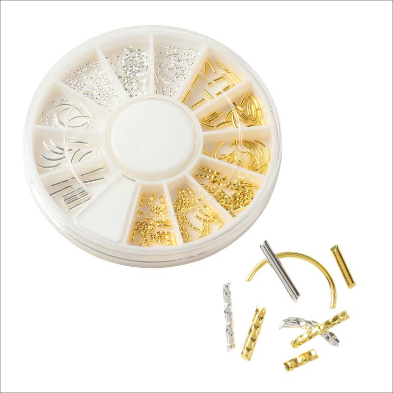 メタルパーツセット ゴールド6種 シルバー6種