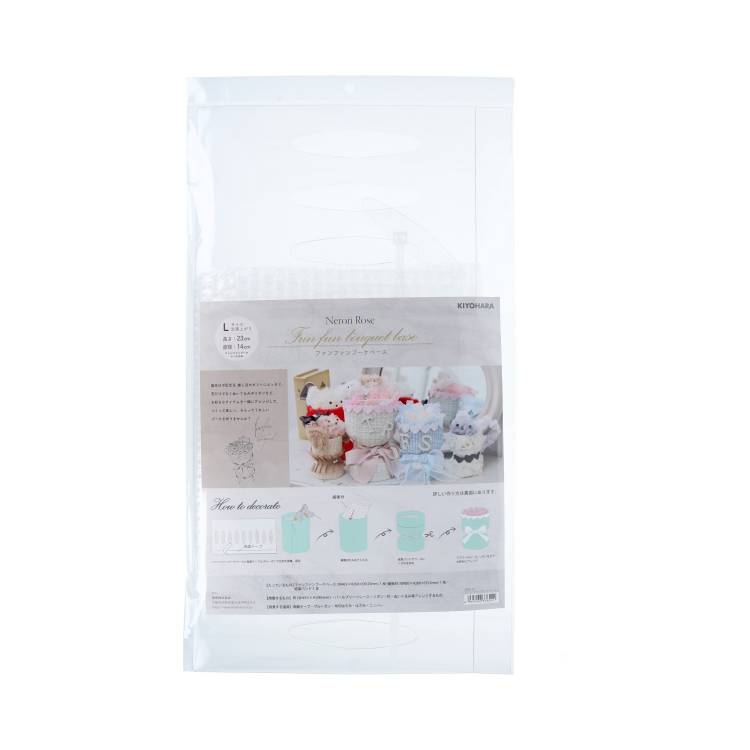 乐天商城 - ファンファンブーケベース L クリア