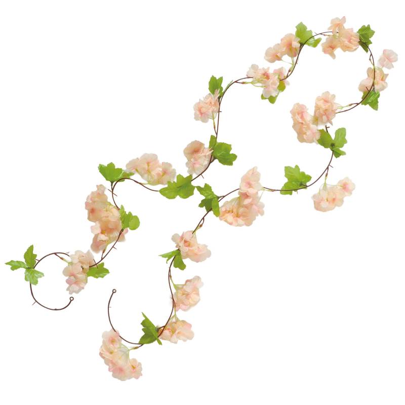 乐天商城 - フラワーガーランド 2.3m オレンジ