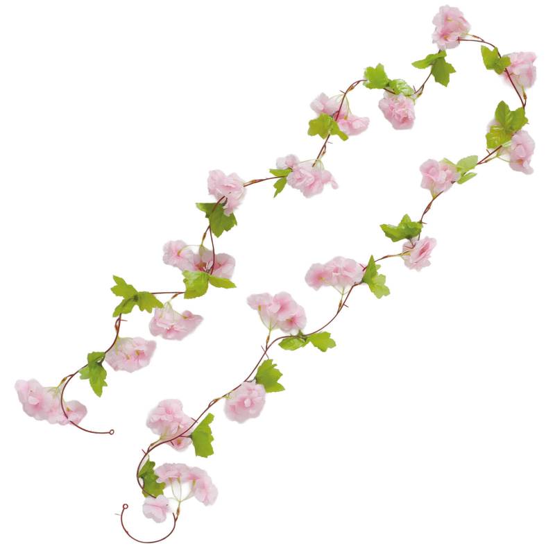 乐天商城 - フラワーガーランド 2.3m 桜