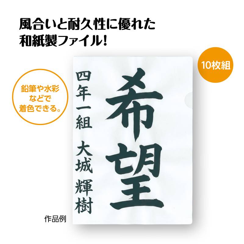 和紙ファイル 10枚組 2