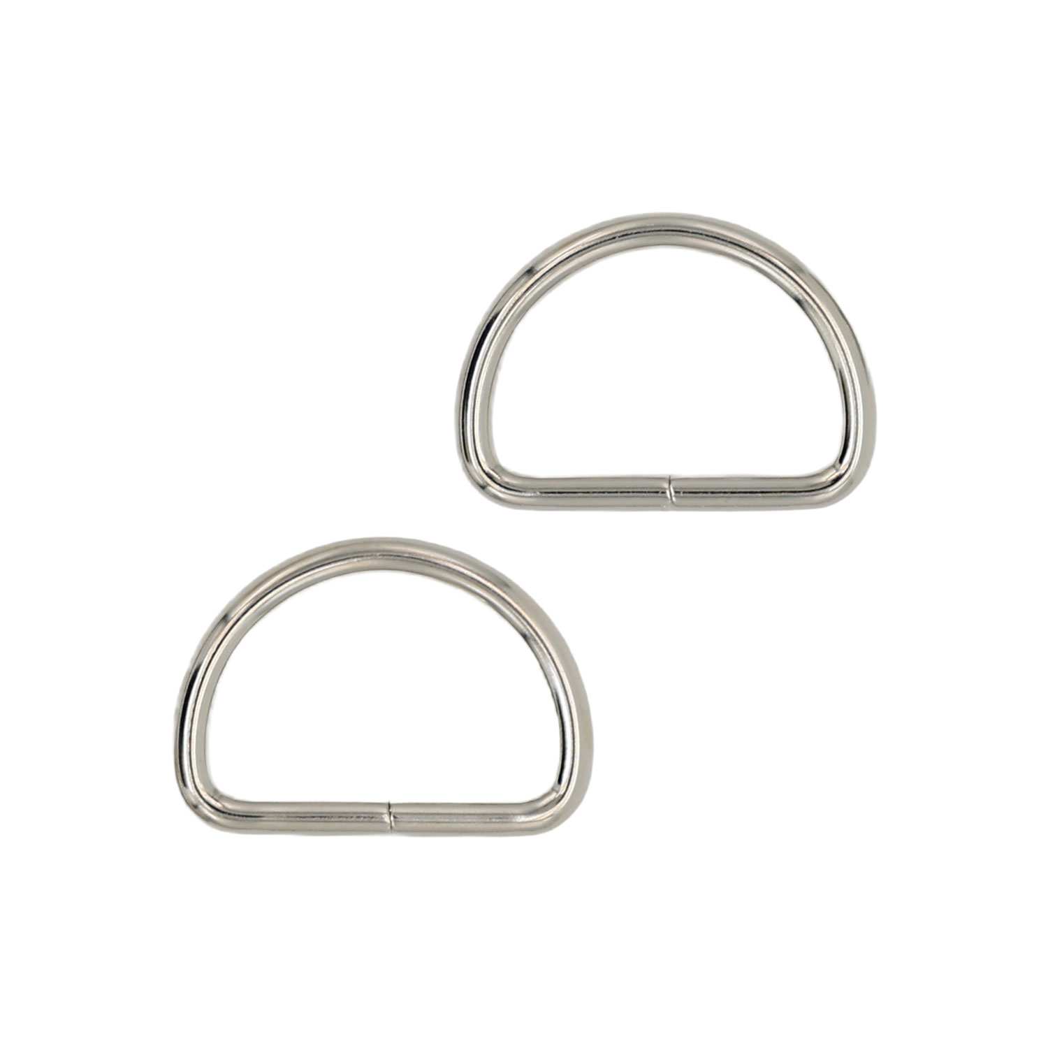乐天商城 - Dカン 線径3mm×内径25mm巾 ニッケル【2ヶ入り】