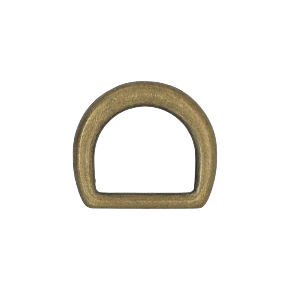 Dカン 内寸18mm×縦24mm×幅27mm アンティークゴールド【1ヶ入り】