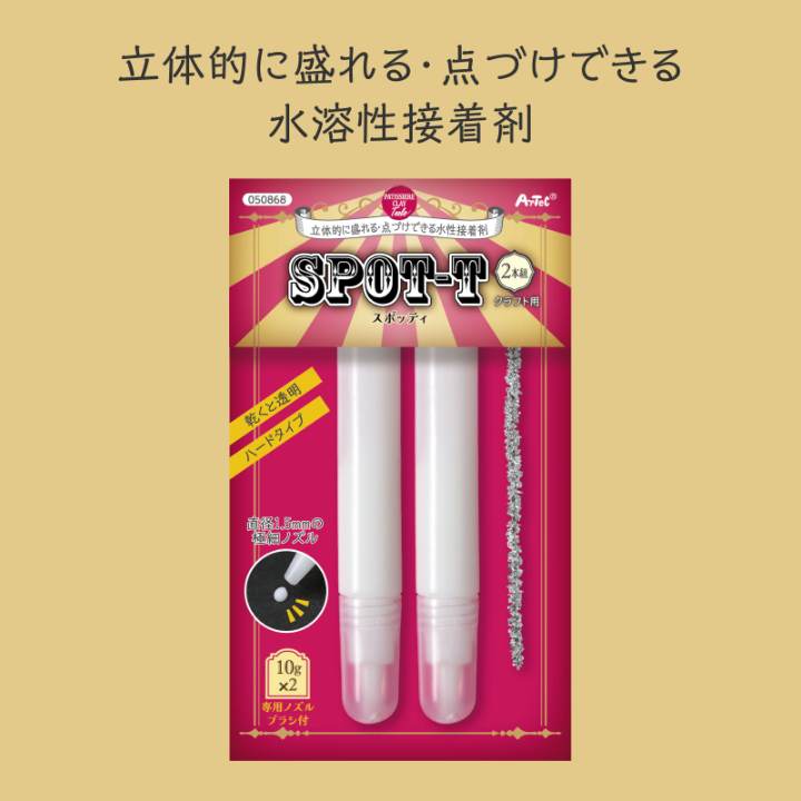 水性接着剤スポッティ2本組の紹介画像2