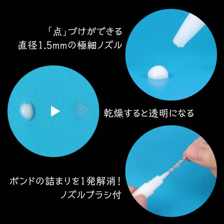 水性接着剤スポッティ2本組の紹介画像3