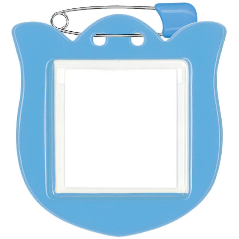 乐天商城 - チューリップ型名札 1枚パック スカイ