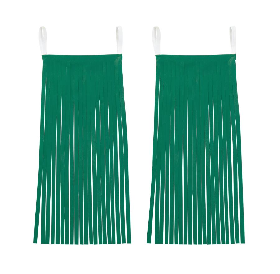 乐天商城 - カラフルフリンジ緑