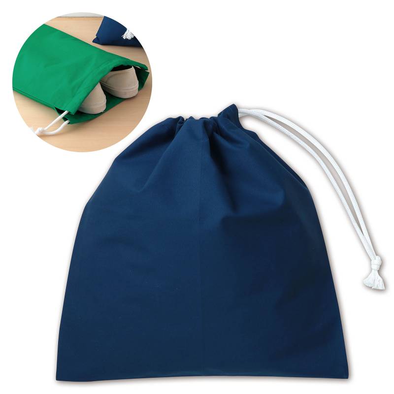 基礎縫いシューズ 紺