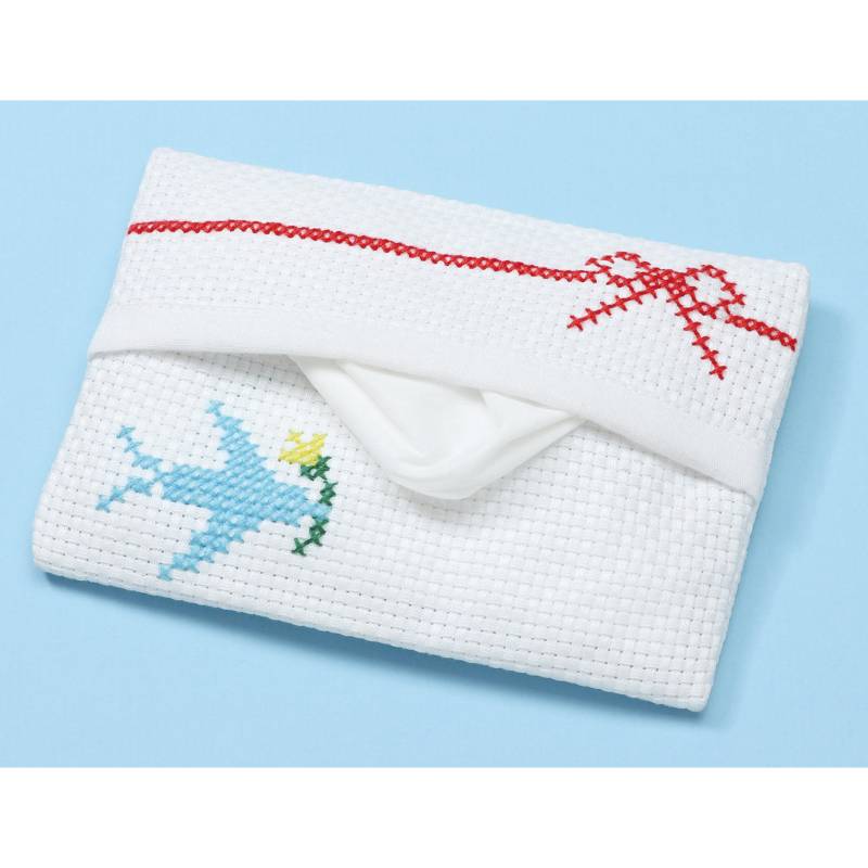 ポケットティッシュ刺繍セット