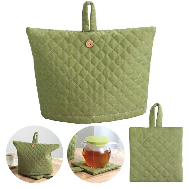 基礎縫いポットカバー&ポットマット