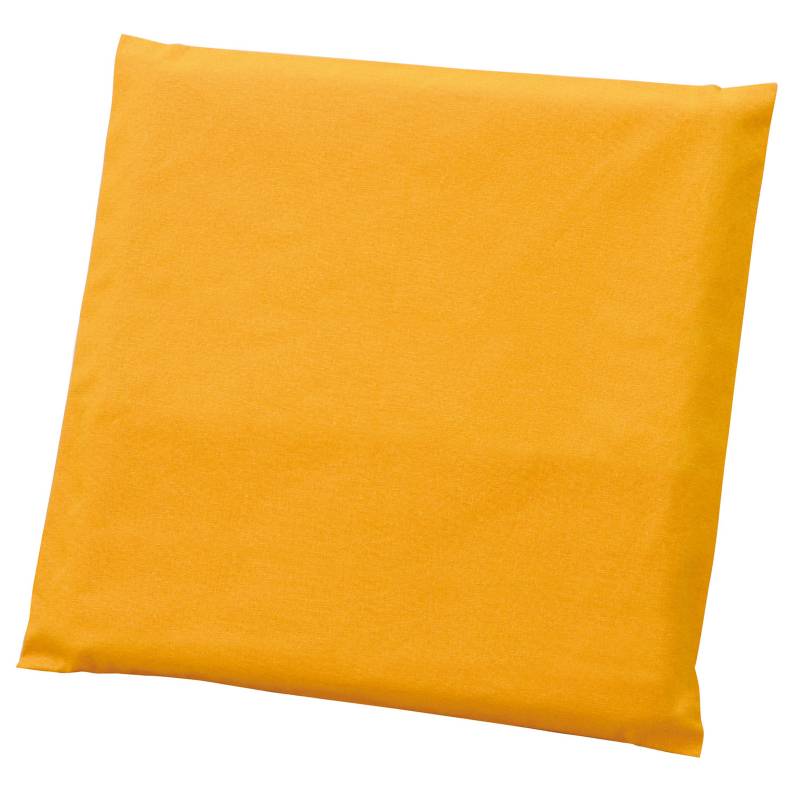 乐天商城 - 基礎縫いクッション オレンジ