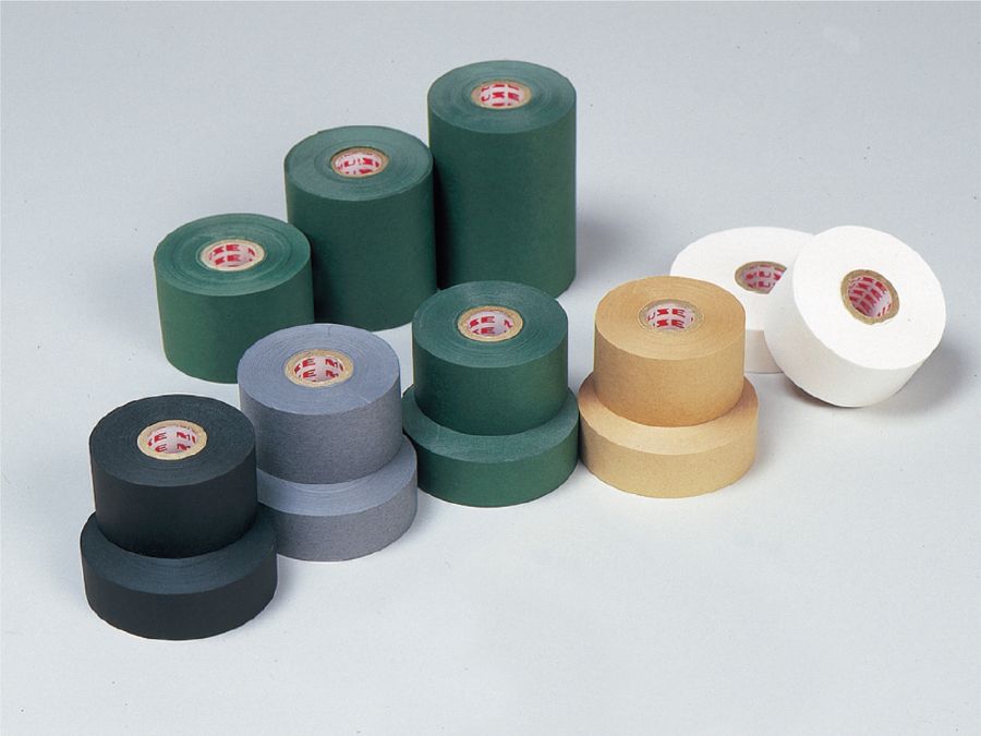 Muカラーテープ（水張りテープ）　25mmx50m　緑