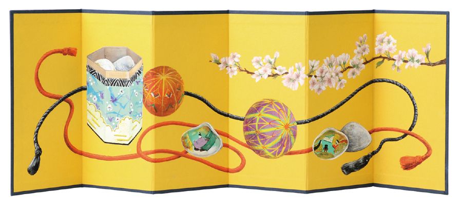 金屏風（六曲）小