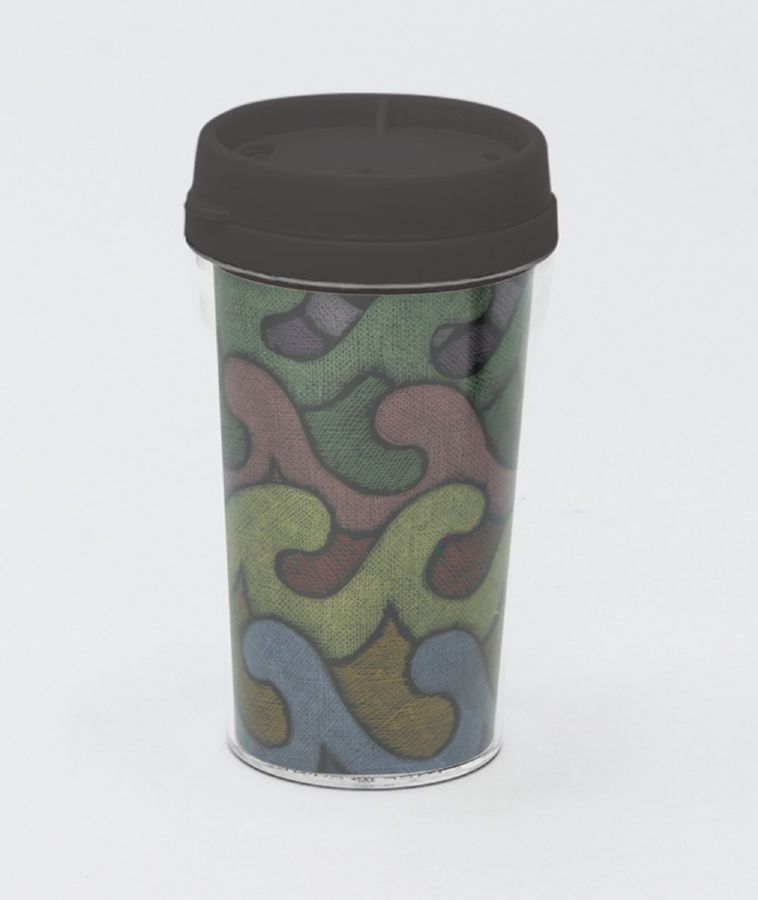 ポリエステル製アートガラス デザインタンブラー大