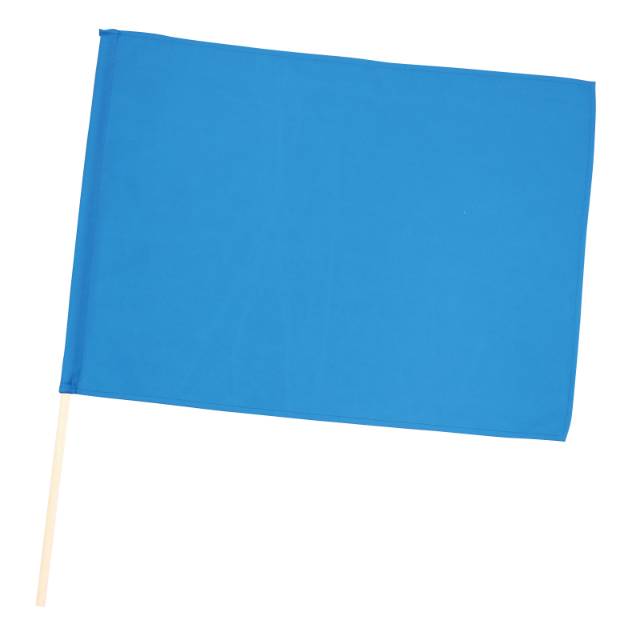 中旗 青 旗:W50×H36cm 旗竿:57cm（φ12mm）