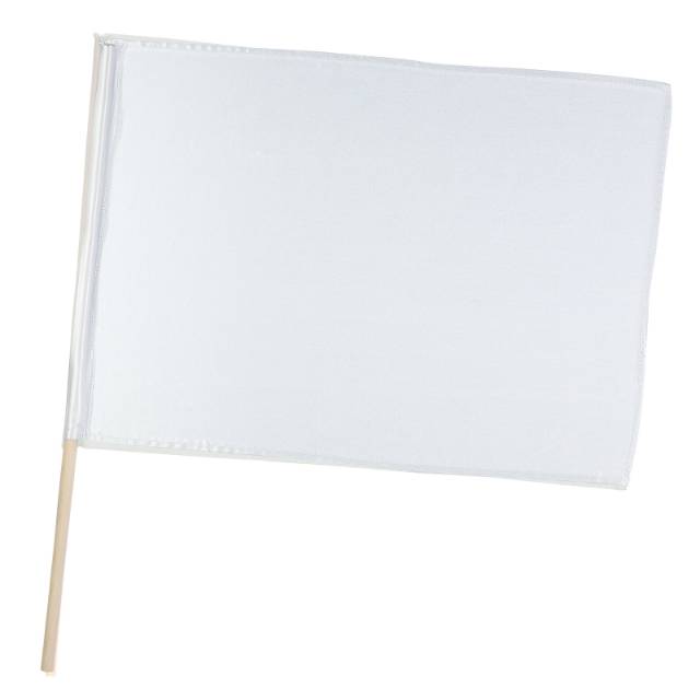 乐天商城 - サテン中旗 シルバー 旗:W50×H36cm 旗竿:57cm（φ12mm）