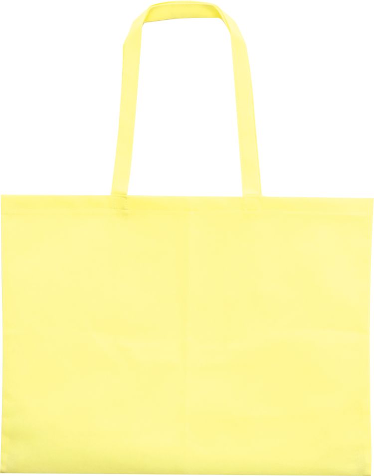 ●作品バック不織布製 特大 薄黄