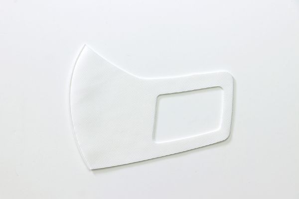 乐天商城 - ひんやり冷感マスク 3枚入り 大人用 ホワイト