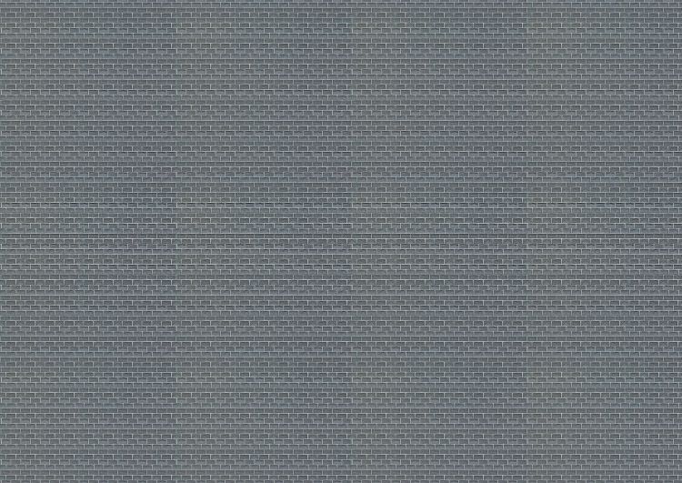 ジオラマタックシート レンガ グレー 1/50 5枚組