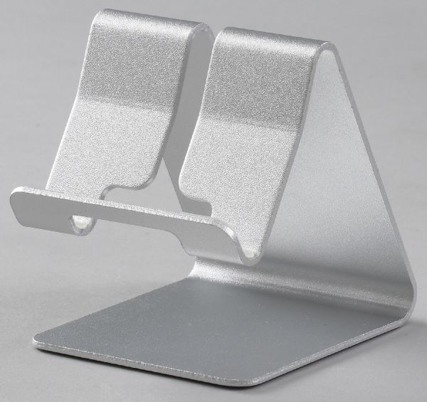 タブレットスタンドシルバー